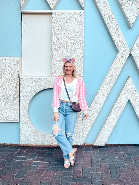 My ribbed crop white tank is on sale this week! Cardigan crop sweater is from Amazon and my jeans are Agolde. My rhinestone slides are also on sale! 

#LTKsalealert #LTKxTarget #LTKtravel
