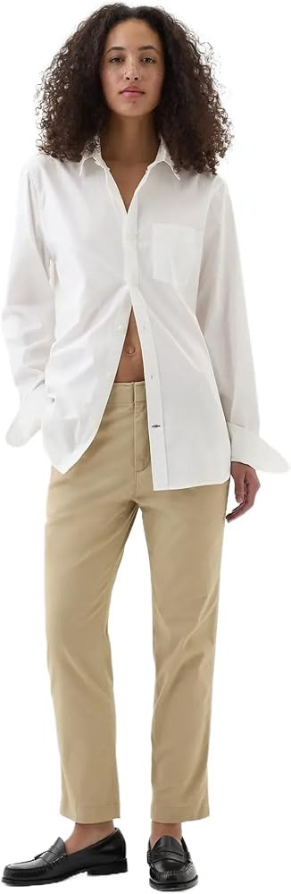 GAP Women's Downtown Khaki Pant | Amazon (US)