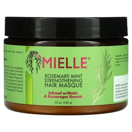 Mielle Strengthening Hair Masque Rosemary Mint 12 oz | Walmart (US)