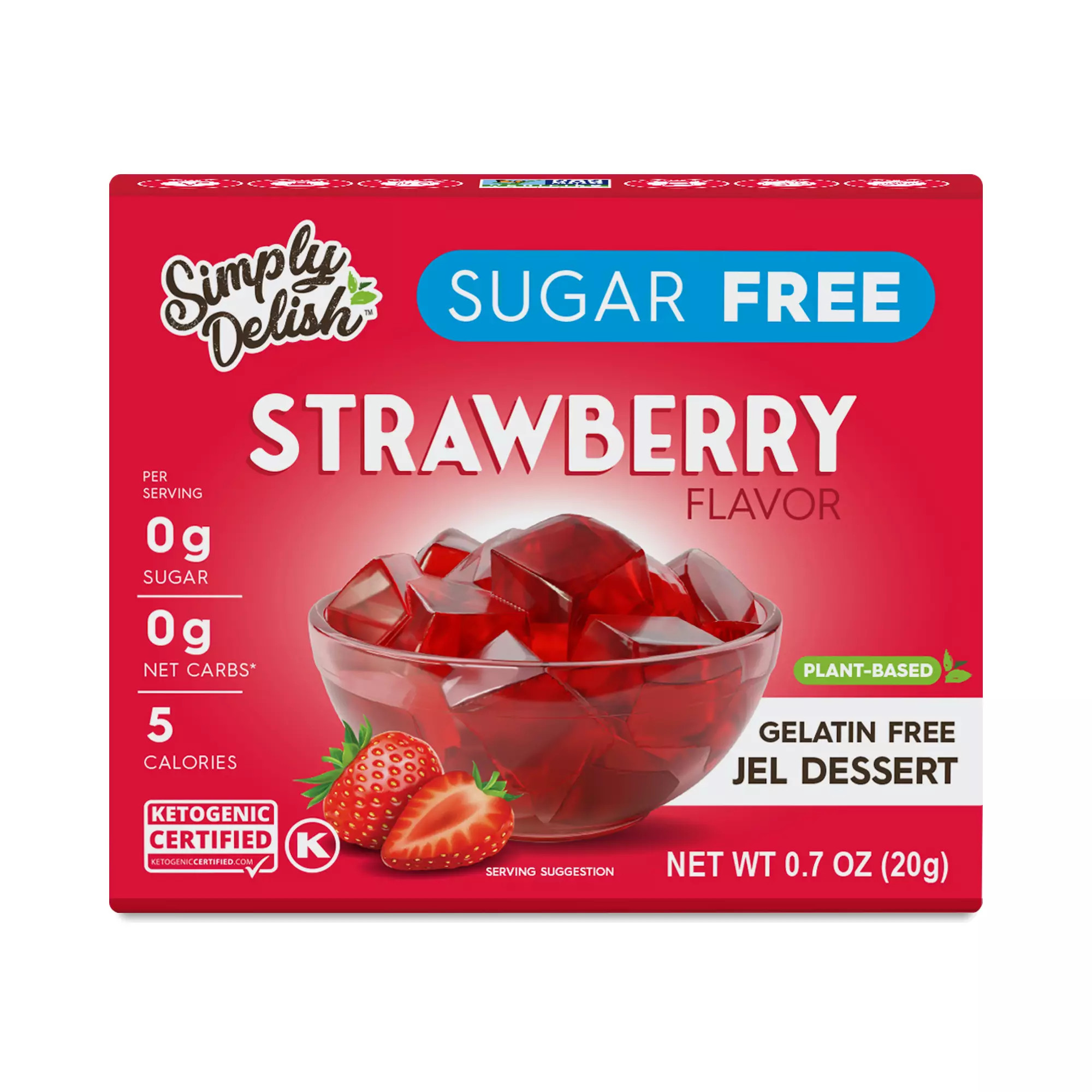 Gelatin Free Jel Dessert, Strawberry | Thrive Market