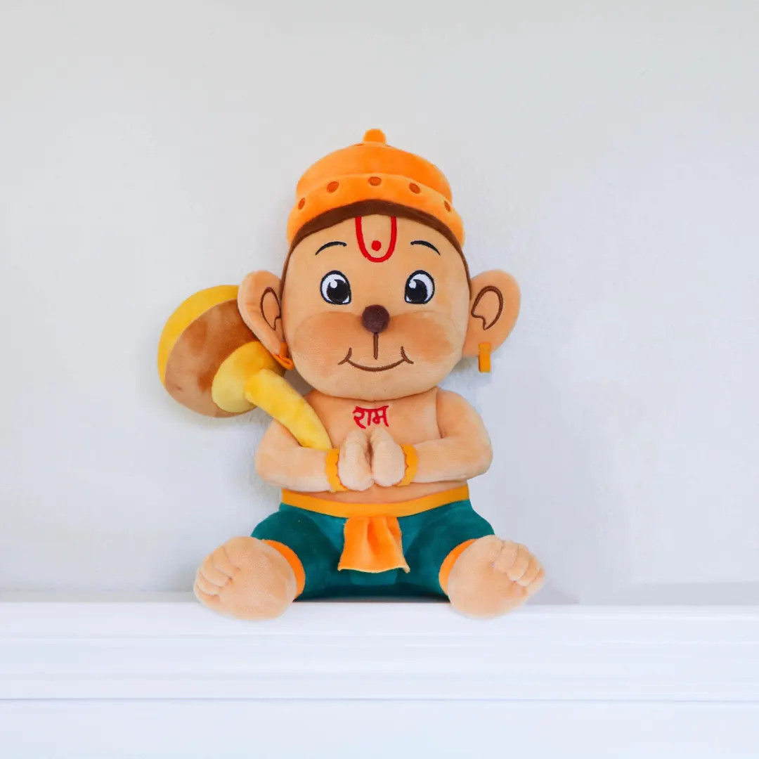 Humble Hanuman Plush Toy - Etsy Canada | Etsy (CAD)