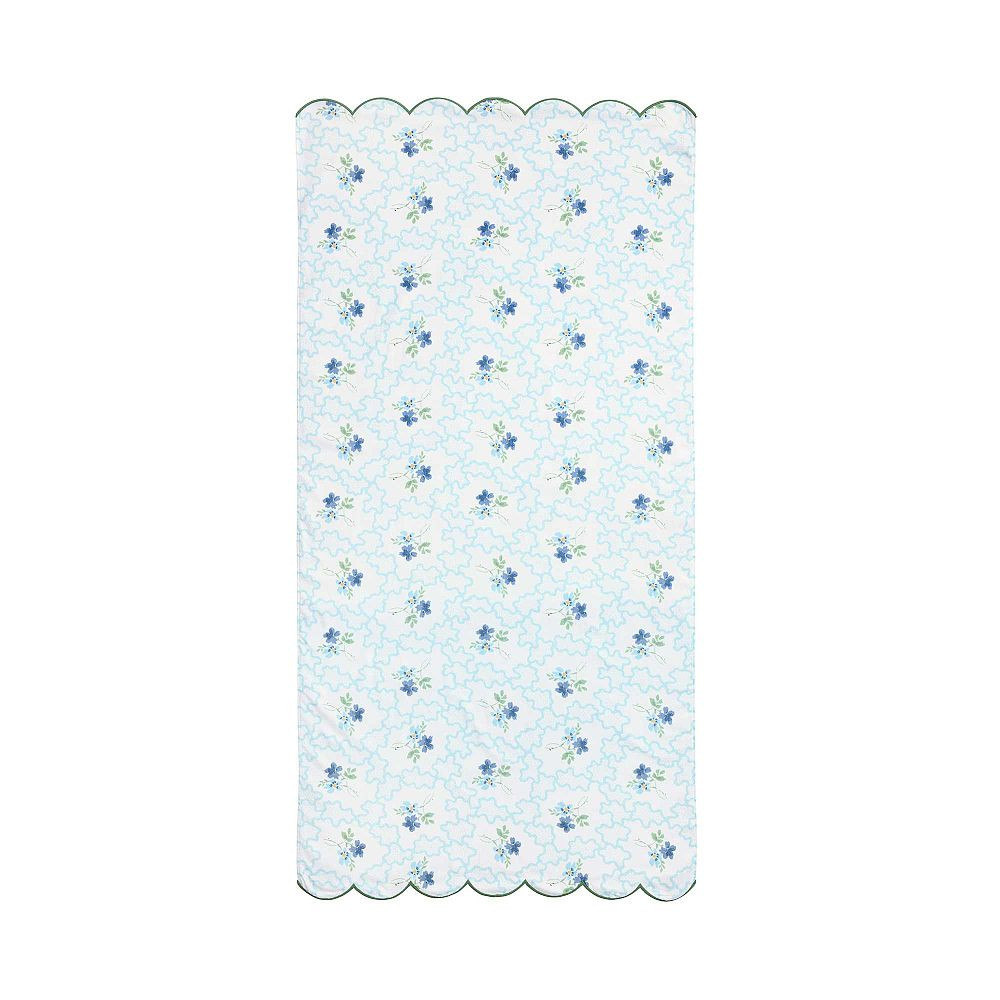 Hill House Home Clematis Scallop Bath Towel | Pottery Barn Teen