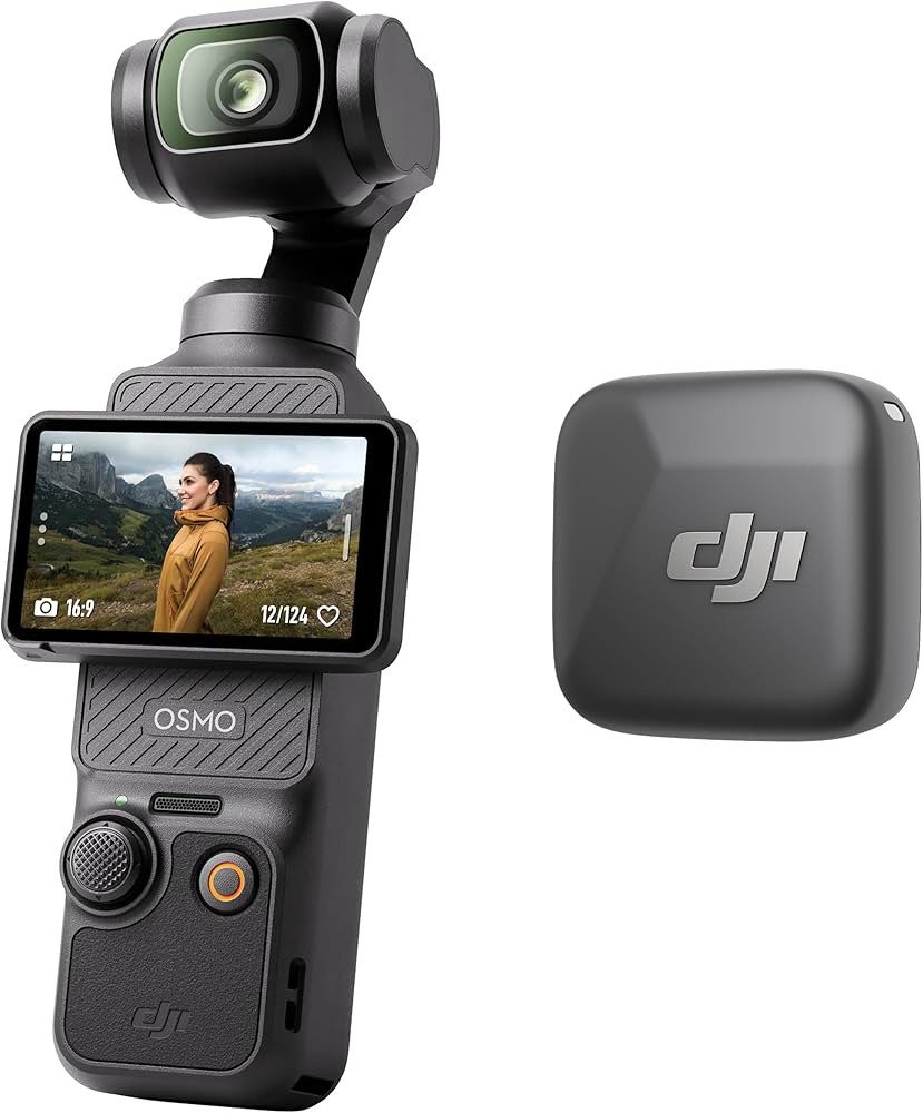 DJI Osmo Pocket 3 Vlog Bundle, Vlogging Camera with 1'' CMOS & 4K/120fps | Amazon (US)