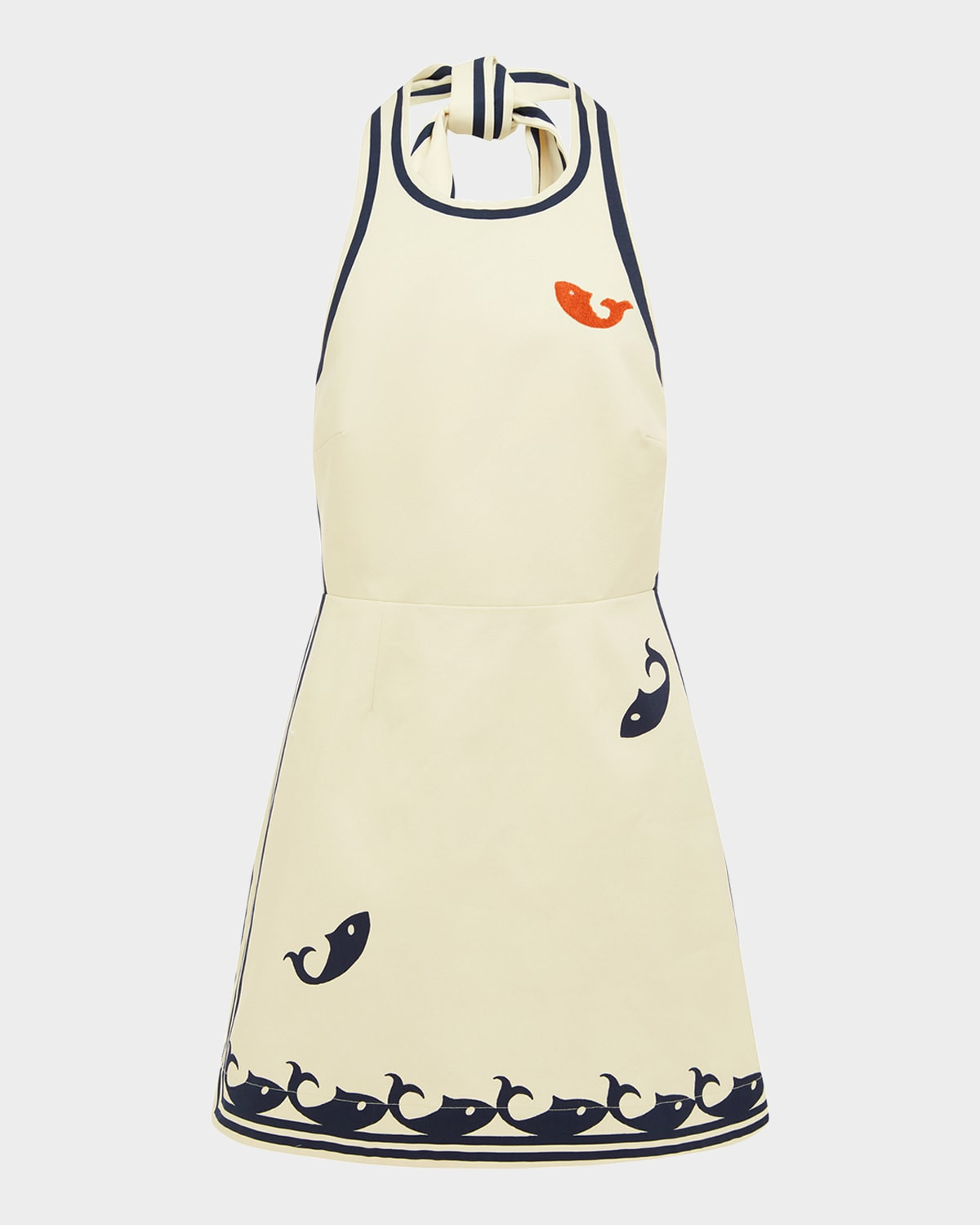 Marine Halter Mini Dress | Neiman Marcus