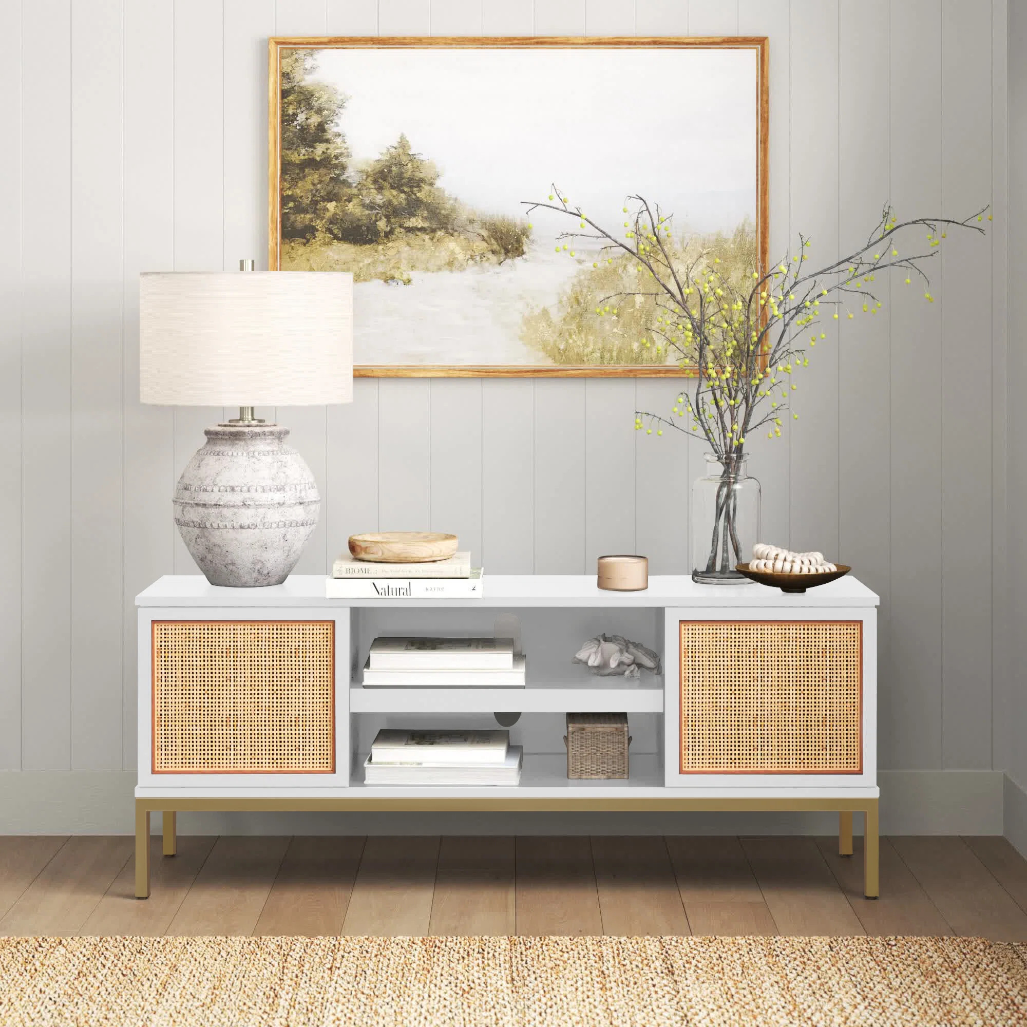 Sand & Stable™ Prudhoe TV Stand for TVs up to 55" & Reviews | Wayfair | Wayfair North America