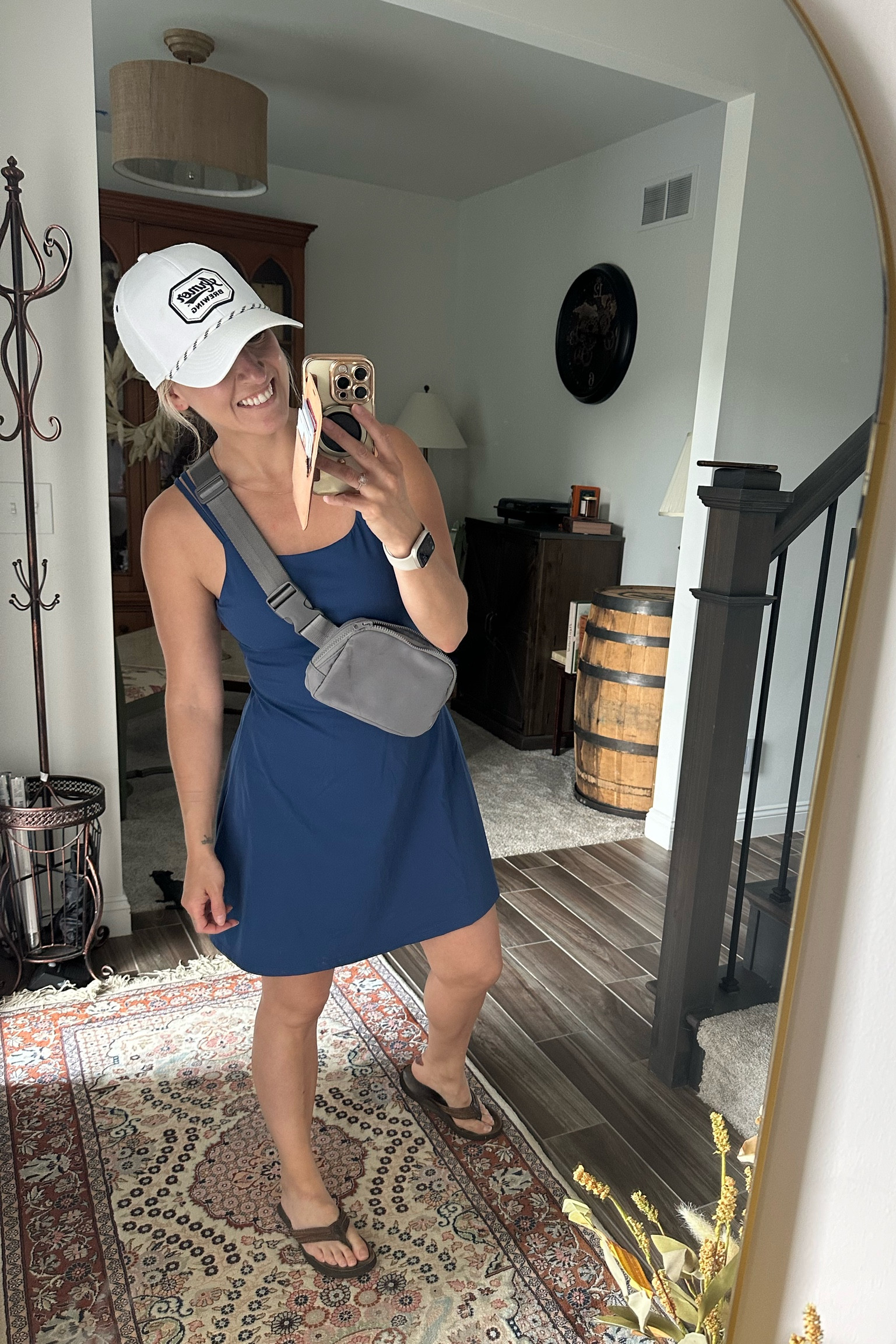 Loving this @halara dress! So comfortable. Perfect for summer. Wear it golfing, tennis or to a theme park! TTS wearing a small has a built in bra 

#LTKActive #LTKTravel #LTKFitness