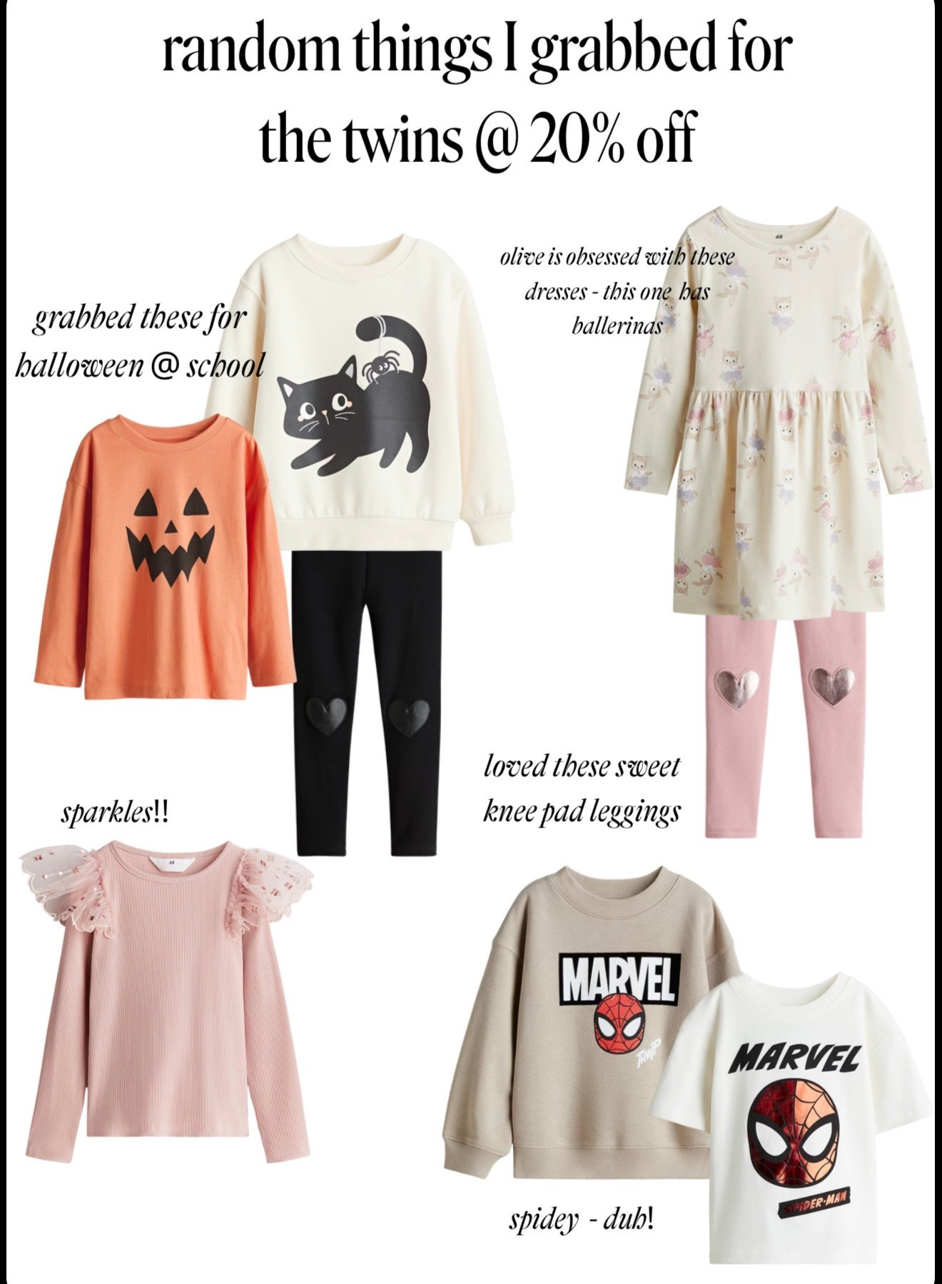 H&M favorites for kids boys and girls for 20% off 

#LTKKids #LTKSaleAlert
