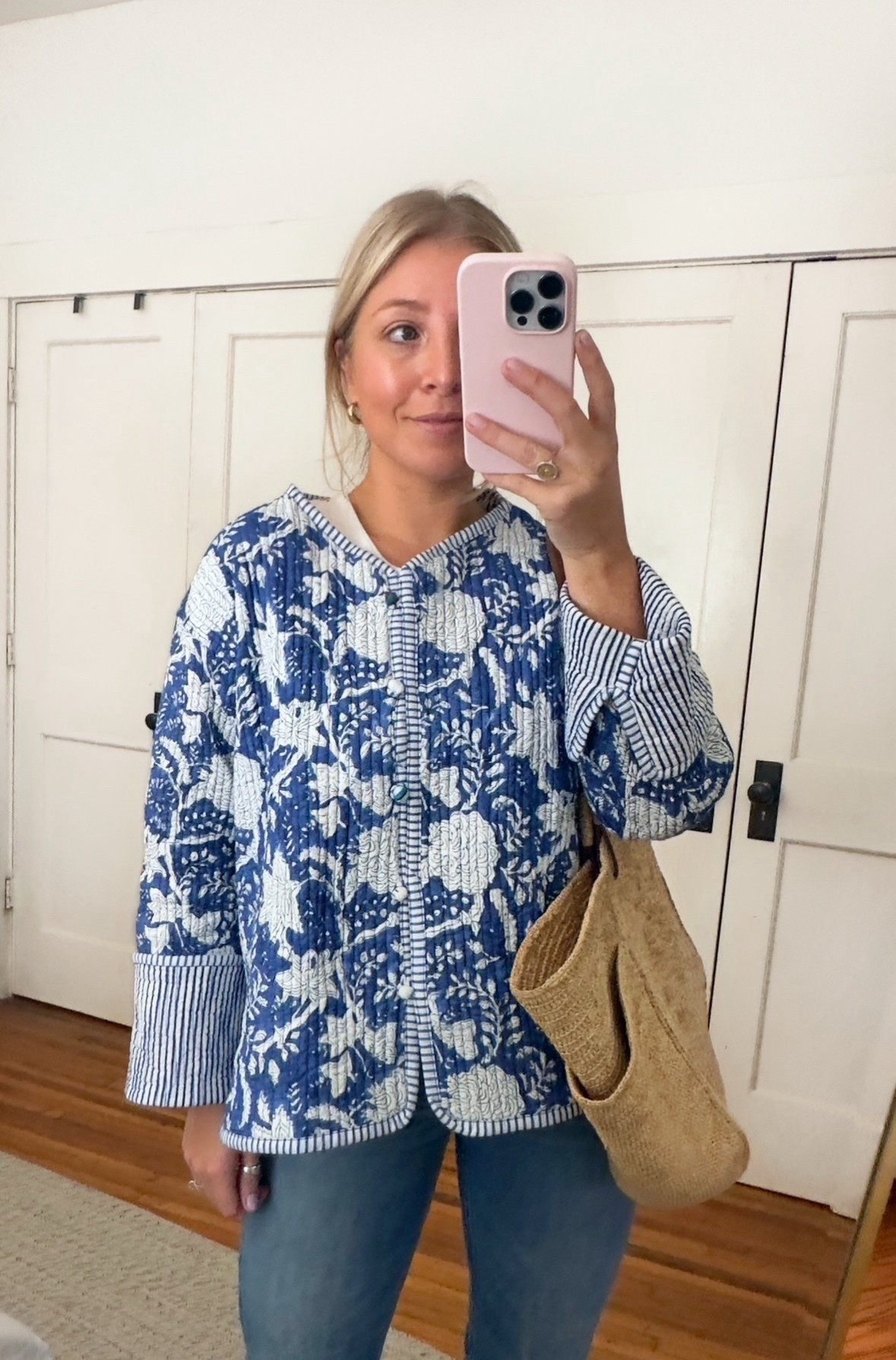 Handmade Quilted Jacket (reversible) sized up to a large! 

#LTKMidsize #LTKStyleTip #LTKFindsUnder100