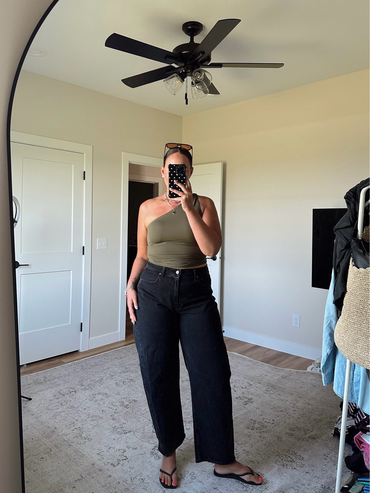 Amazon tank - large
Abercrombie barrel leg jeans - 32 long




Tall girl fashion, size 14 summer to fall outfit, midsize fashion, midsize mom style, casual early fall outfit, fall transitional outfit inspiration, tall women clothing, everyday outfit ideas, mom outfit ideas for fall, early fall outfits 2026 women, midsize summer outfits, casual mom outfits, casual outfit ideas, cozy fall outfits,

#LTKootd #LTKTall #LTKMidsize