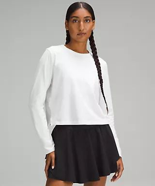 Classic-Fit Cotton-Blend Long Sleeve Shirt | lululemon (CA)