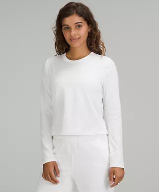 Classic-Fit Cotton-Blend Long Sleeve Shirt | lululemon (CA)