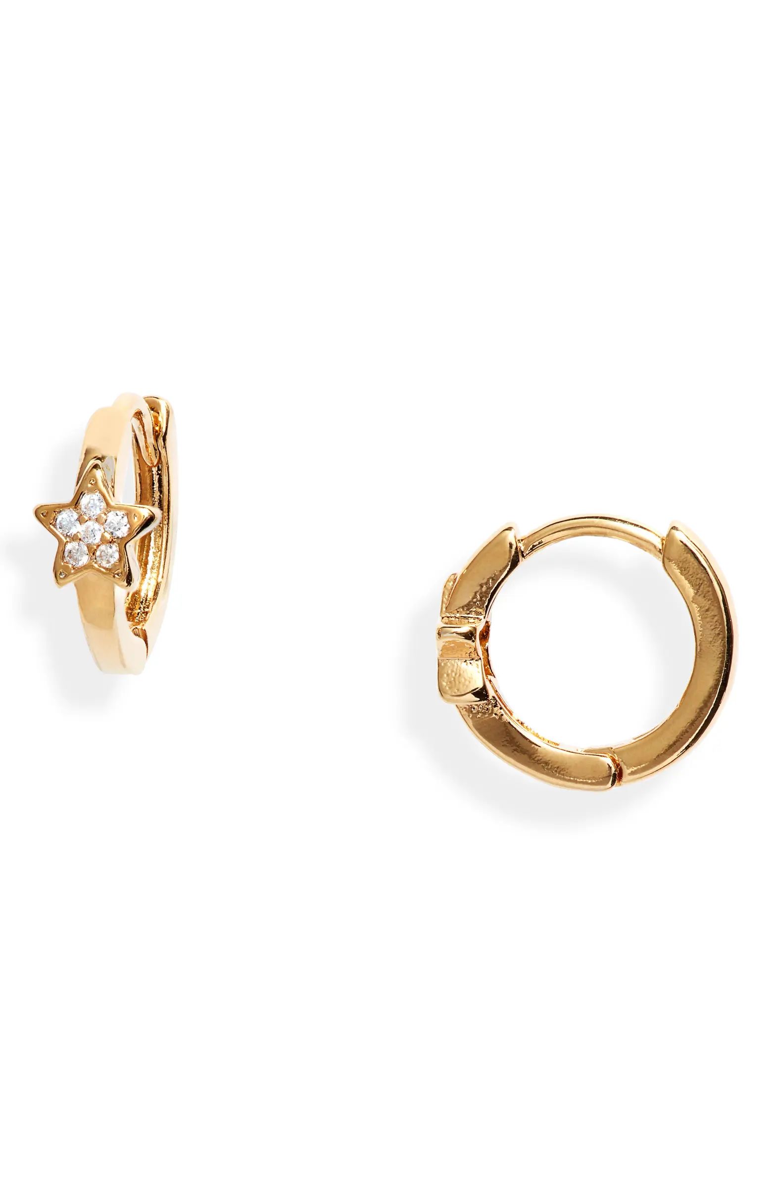 Star Mini Hoop Earrings | Nordstrom