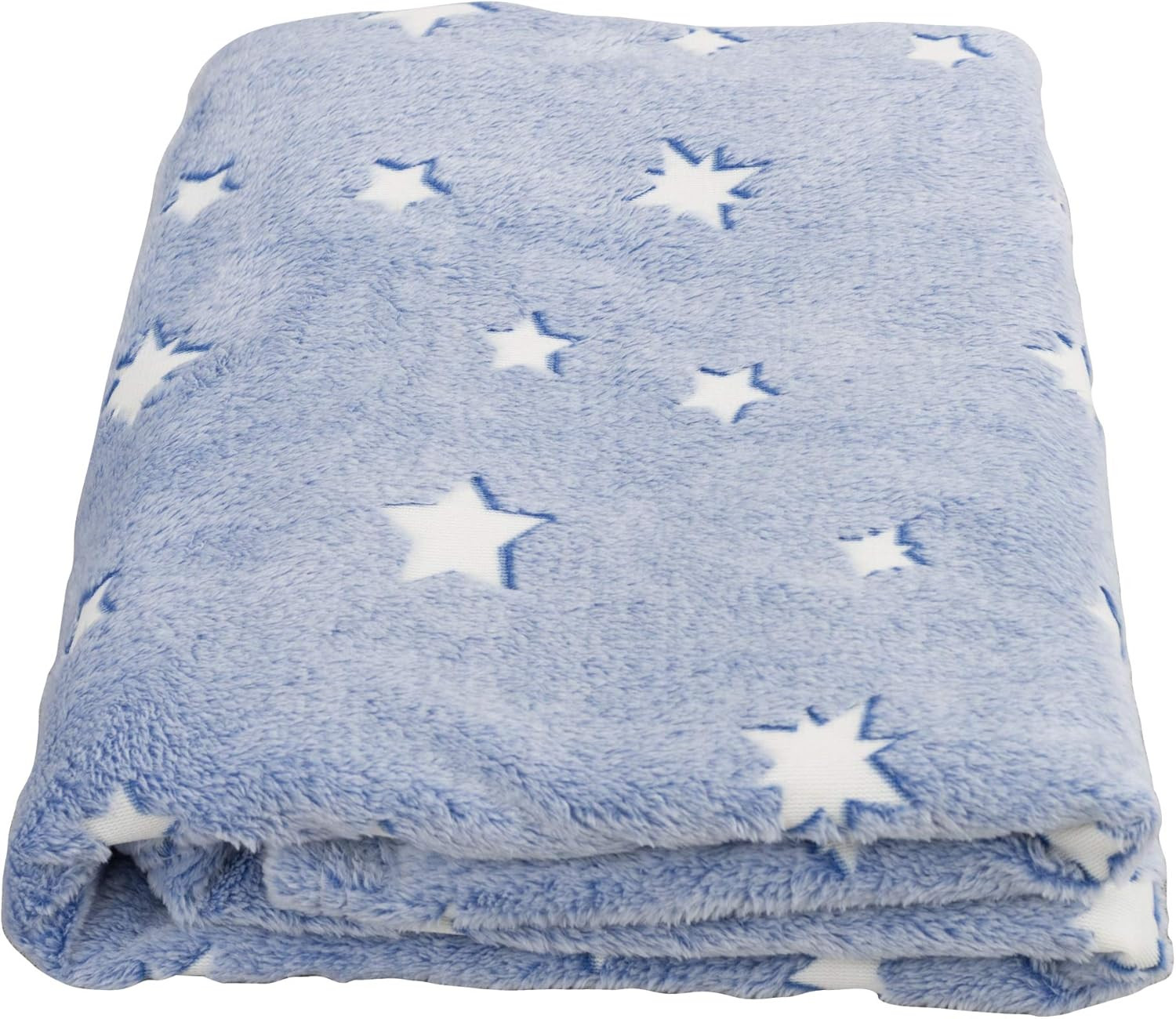 SOCHOW Glow in The Dark Throw Blanket 50 x 60 Inches, Stars Pattern Flannel Fleece Blanket, All ... | Amazon (US)