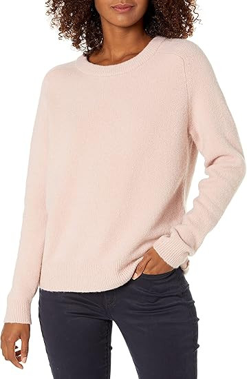 Daily Ritual Women's Cozy Boucle Crewneck Sweater | Amazon (US)