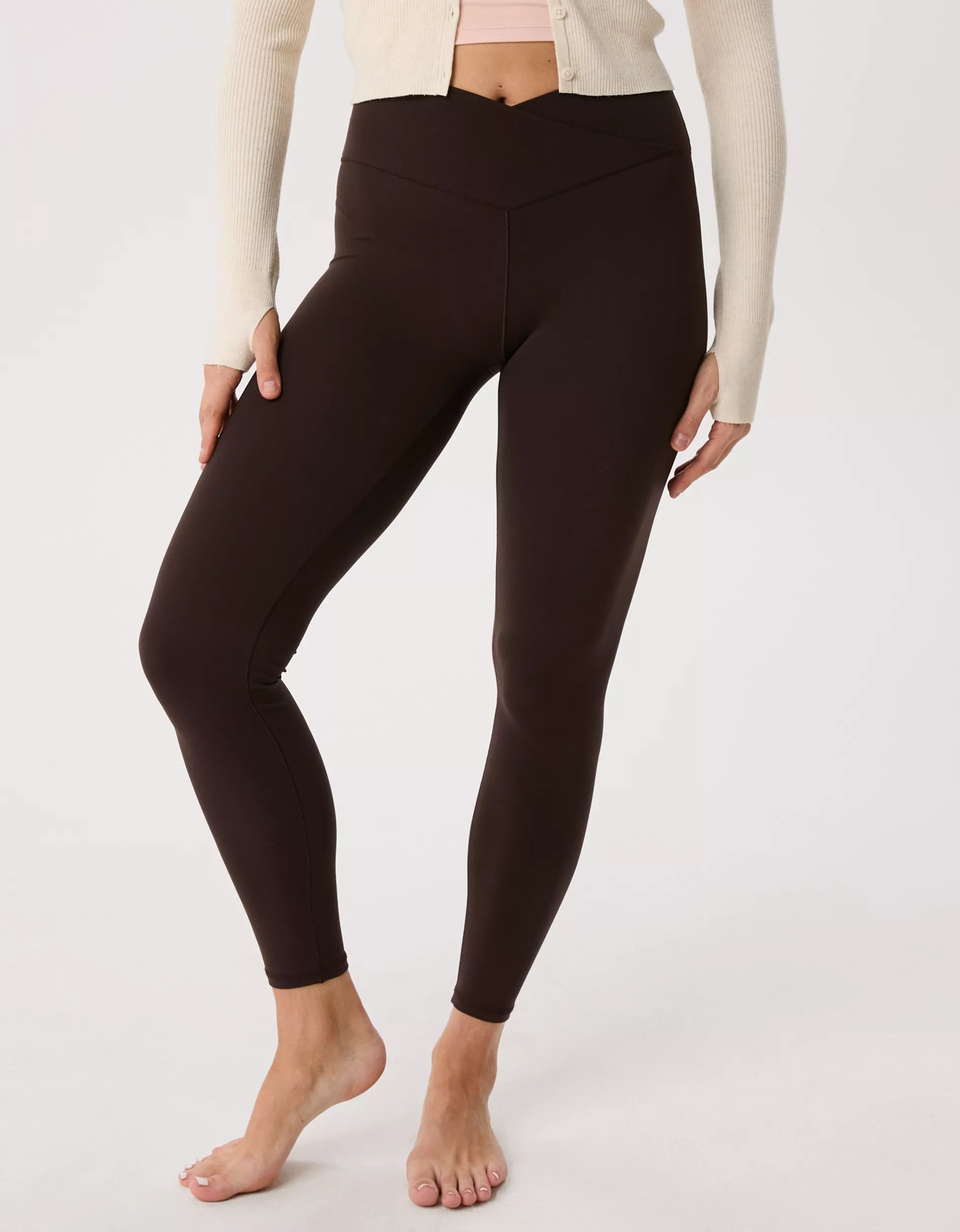 OFFLINE By Aerie Real Me High Waisted Crossover Legging | Aerie