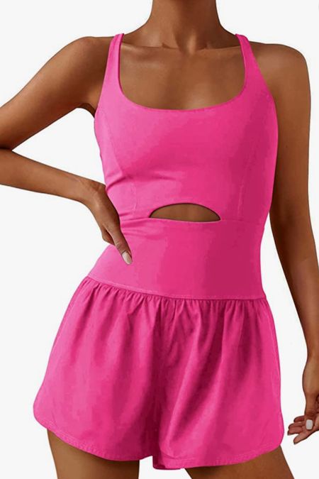 Wish I had this romper for Disney! It’s super cute & the reviews are great. Perfect to wear this summer to stay cool while looking cute. There’s so many colors to choose from too!

#LTKstyletip #LTKunder50 #LTKfit