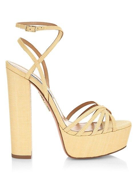 Very Claire Platform Ankle-Strap Sandals | Saks Fifth Avenue