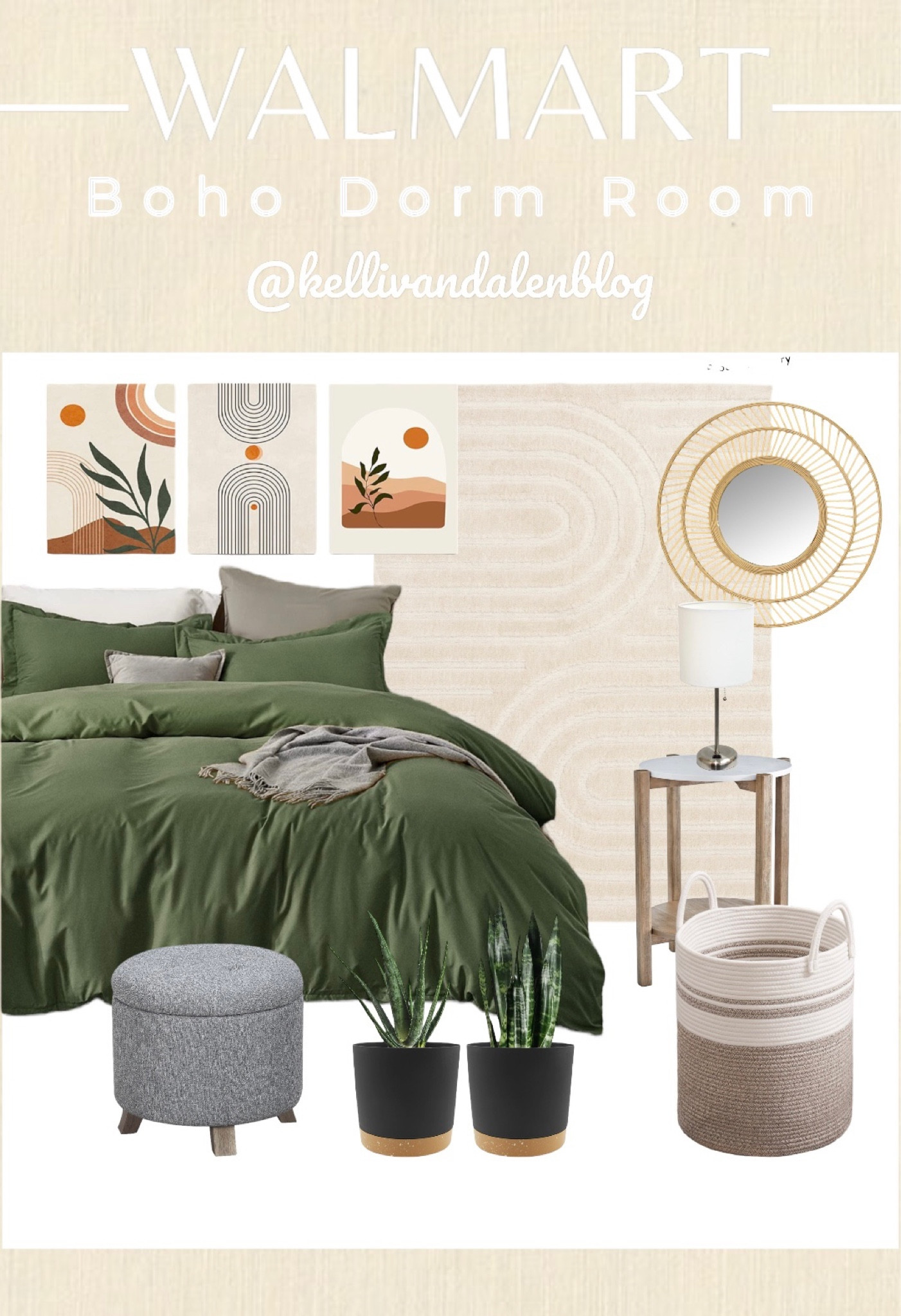 Back to school is in full swing! 

Bring the cozy home feel with you to the dorm with this boho inspired dorm room  

#LTKfamily #LTKBacktoSchool #LTKhome