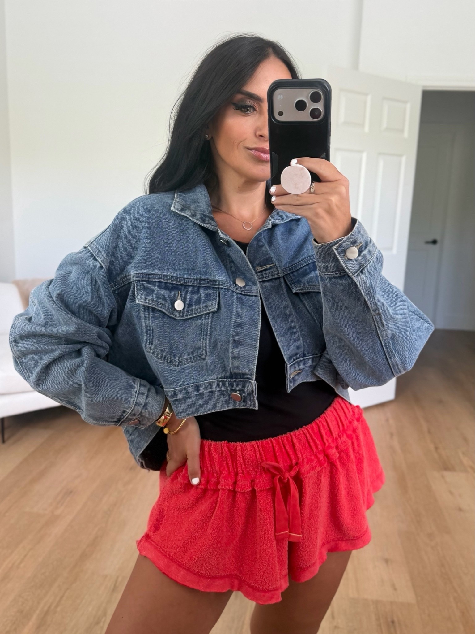 High Tide Terry Shorts wearing size small