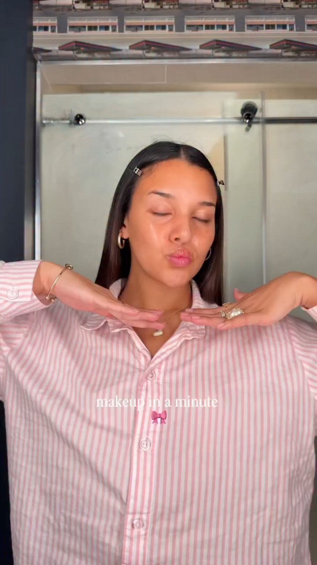 another minute for you🎀🏹✨

makeup products I used:
@elfcosmetics @biodance_global @naked_sundays @narsissist @itcosmetics @maybelline @ecotools @armanibeauty @dibsbeauty @nyxcosmetics @lauramercier 
@covergirl @patricktabeauty @copinibeauty @refybeauty @tower28beauty 

#makeupinaminute #grwmmakeup
#MyMakeupRoutine #fyp #makeuproutine #explorepage #grwm