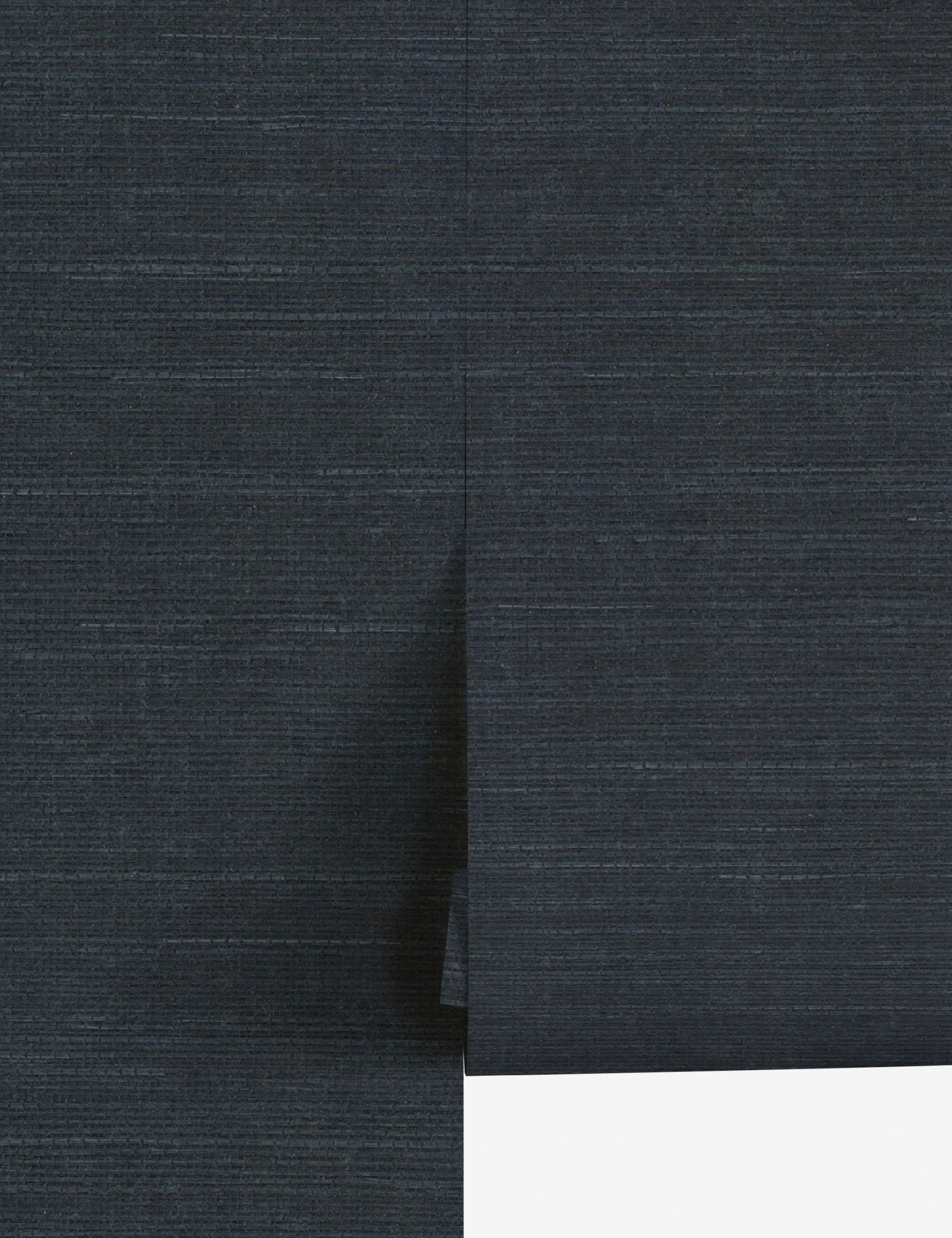 Beale Grasscloth Wallpaper, Navy | Lulu and Georgia 