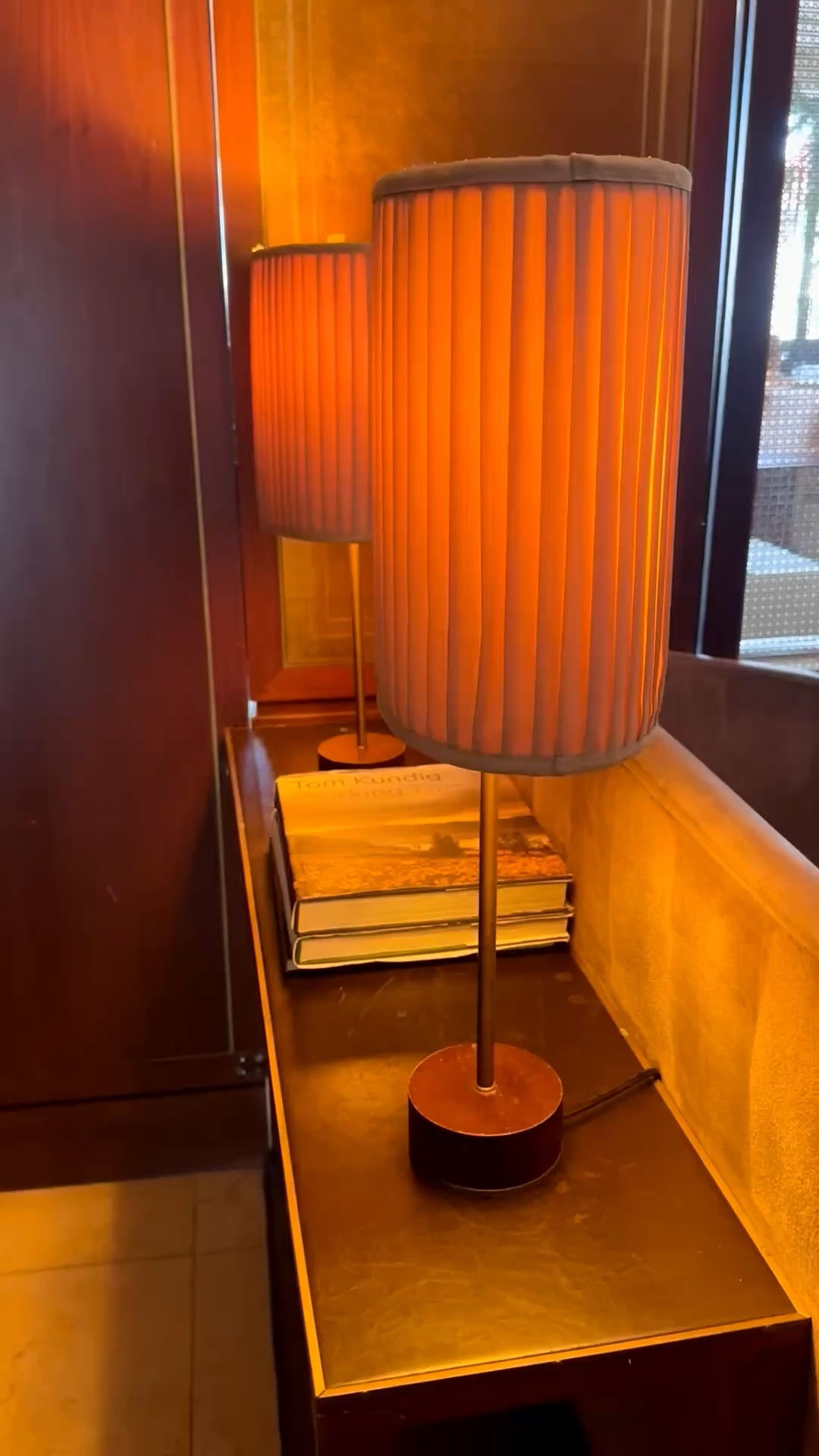 There’s something about a pleated silk lampshade that instantly makes a space feel more elegant ✨

I love this modern vintage lamp moment—the warm brass base, the elongated silhouette, and that beautifully tailored pleated shade that feels both timeless and fresh.

The best lighting pieces don’t just function when switched on—they add softness, texture, and atmosphere even when they’re simply sitting quietly in the room.

That’s the magic of thoughtful lighting... it sets the mood before the light is even on. 

#TableLamp #PleatedLampshade #SilkLampshade #ModernVintage #BrassLighting #DesignerLighting #AmbientLighting #MoodLighting #InteriorDetails #LuxuryInteriors #LightingMoment #DecorDetails#console

#LTKdayinmylife #LTKHome