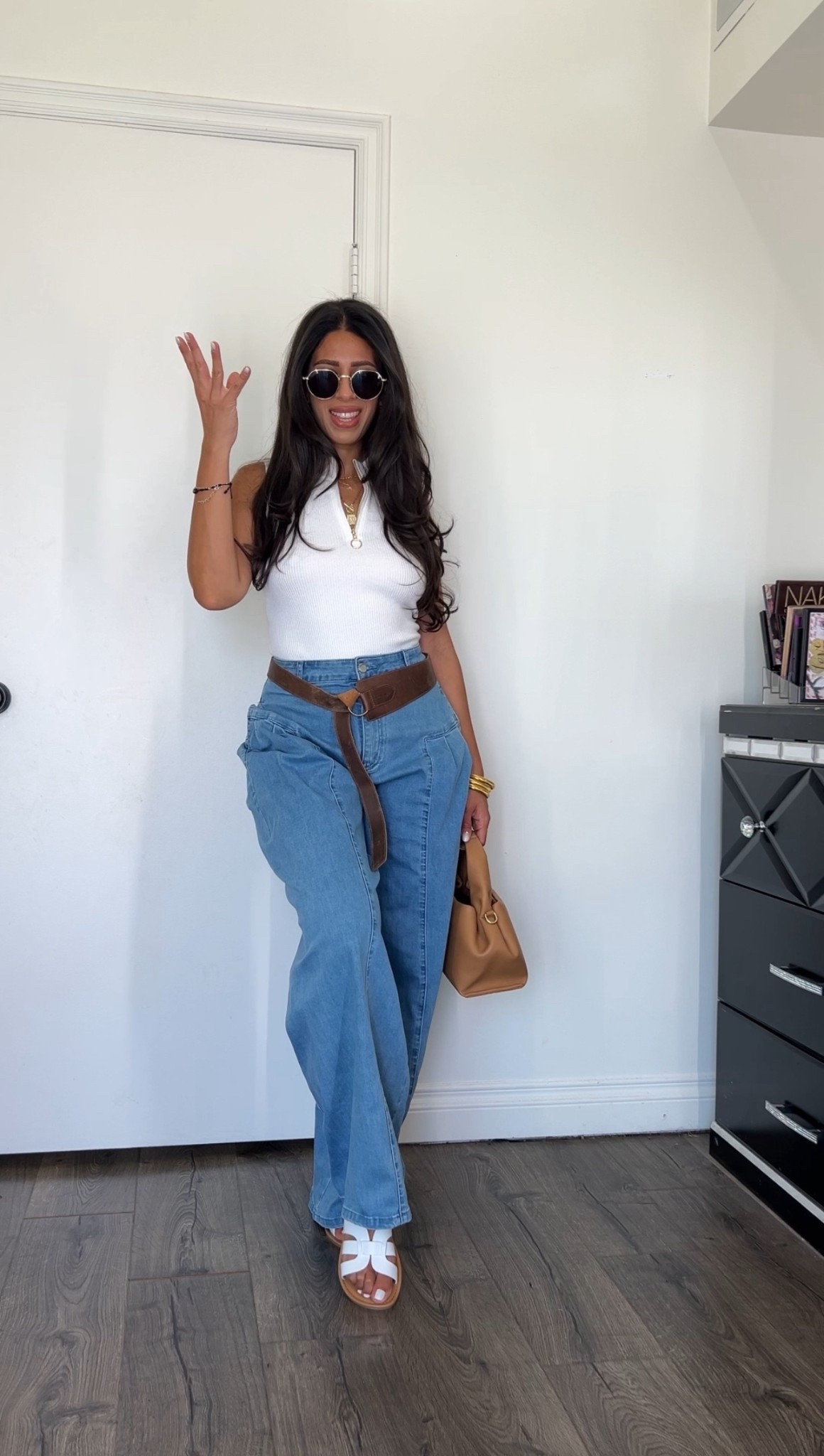 Amazon prime day deal
Jeans size 6
Top size smalll Denim shorts

#LTKStyleTip #LTKFindsUnder50 #LTKSaleAlert