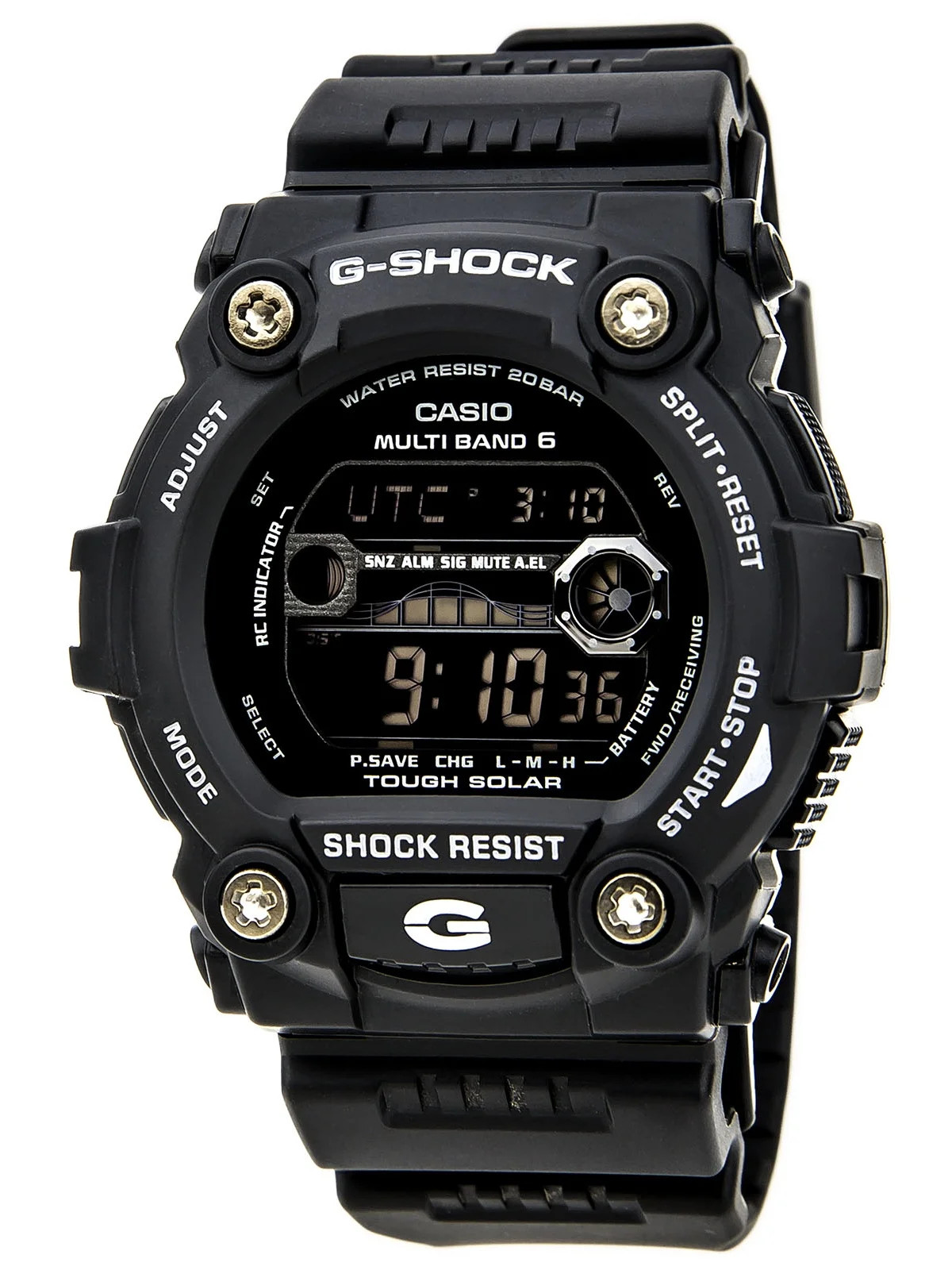 Men's Watch GW7900B-1 G-Shock Solar Atomic G-Rescue Series - Walmart.com | Walmart (US)