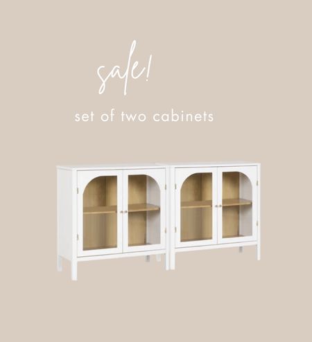 Great set of cabinets to create a longer sideboard look! Comes with the set of two!

Buffets, cabinets, glass cabinets, entryway table, entryway design, entryway decor, empty wall ideas, interior design, home decor, home design

#LTKhome #LTKHoliday #LTKsalealert