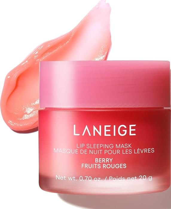 LANEIGE Lip Sleeping Mask: Hydrating & Nourishing Korean Overnight Lip Treatment Mask with Shea B... | Amazon (US)