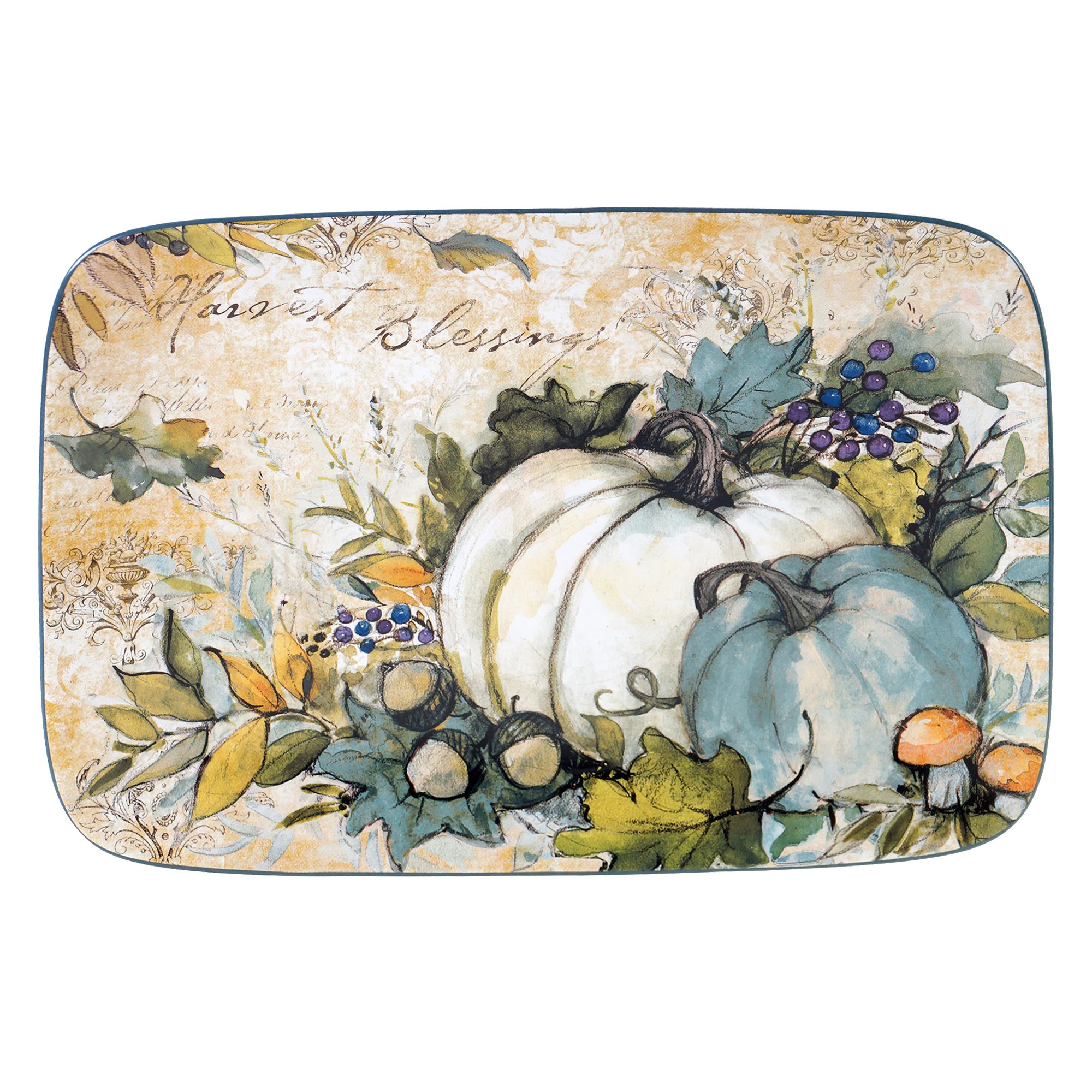 Certified International Harvest Gatherings Rectangular Platter & Reviews | Wayfair | Wayfair North America