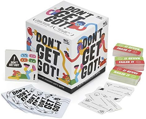 Don’t Get Got: A Party Game About Completing Secret Missions and Not Getting Caught | Amazon (US)