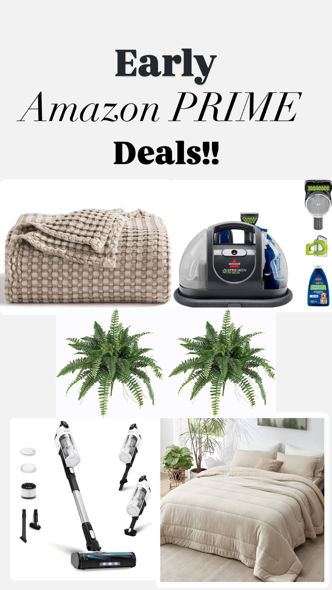 Some of the best early Prime deals! The Little Green Machine might be the best cleaner ever invented!!#amazonprime #dealdays

#LTKHome