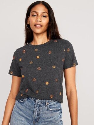 EveryWear Printed Crew-Neck T-Shirt for Women | Old Navy (US)