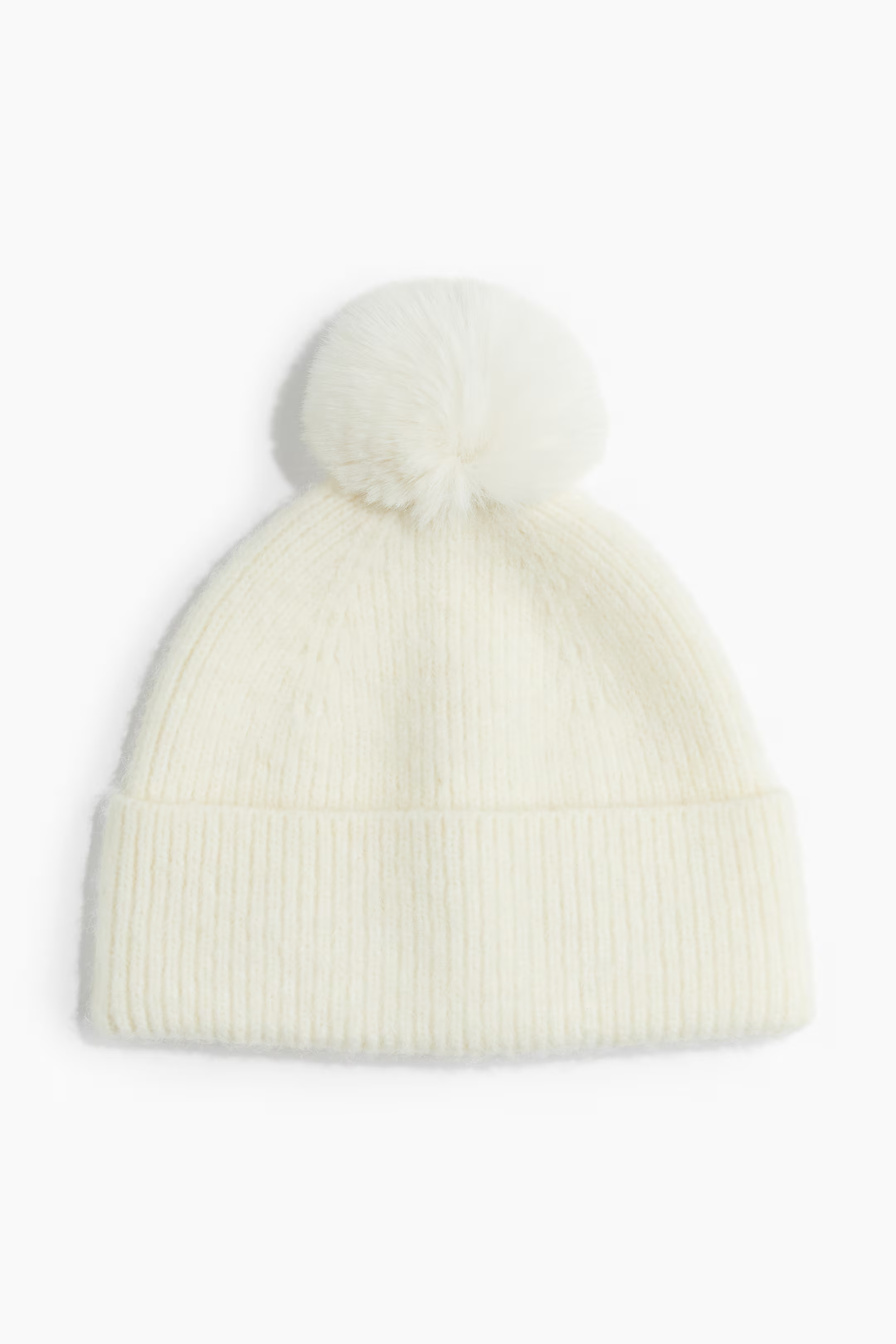 Rib-knit Pompom Hat | H&M (US + CA)