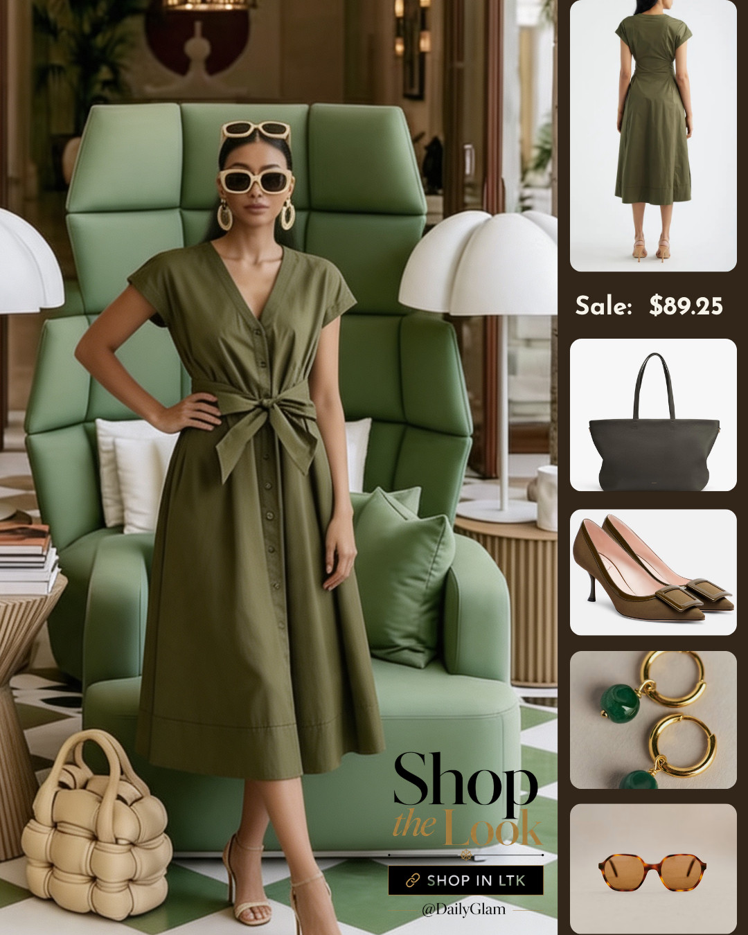 Tie Waist Olive Shirt Midi Dress Casual Luxury Everyday Chic Outfit

#ShirtDress #TieWaistDress #CasualLuxury #EverydayDress #OliveStyle
 

 #LTKootd #LTKOver40 #LTKWorkwear