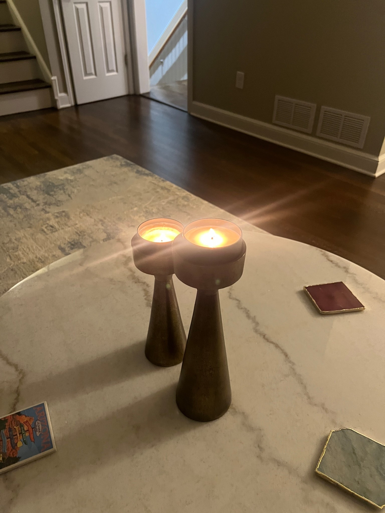 Love the newest edition piece of in our home decor these wonderful candle  holders are from our house. They’re not only beautiful, but they have so much substance. They stand out and look absolutely beautiful.

Home decor Arhaus, candle holder, beautiful decor, living room decor

#LTKHome #LTKselfcare