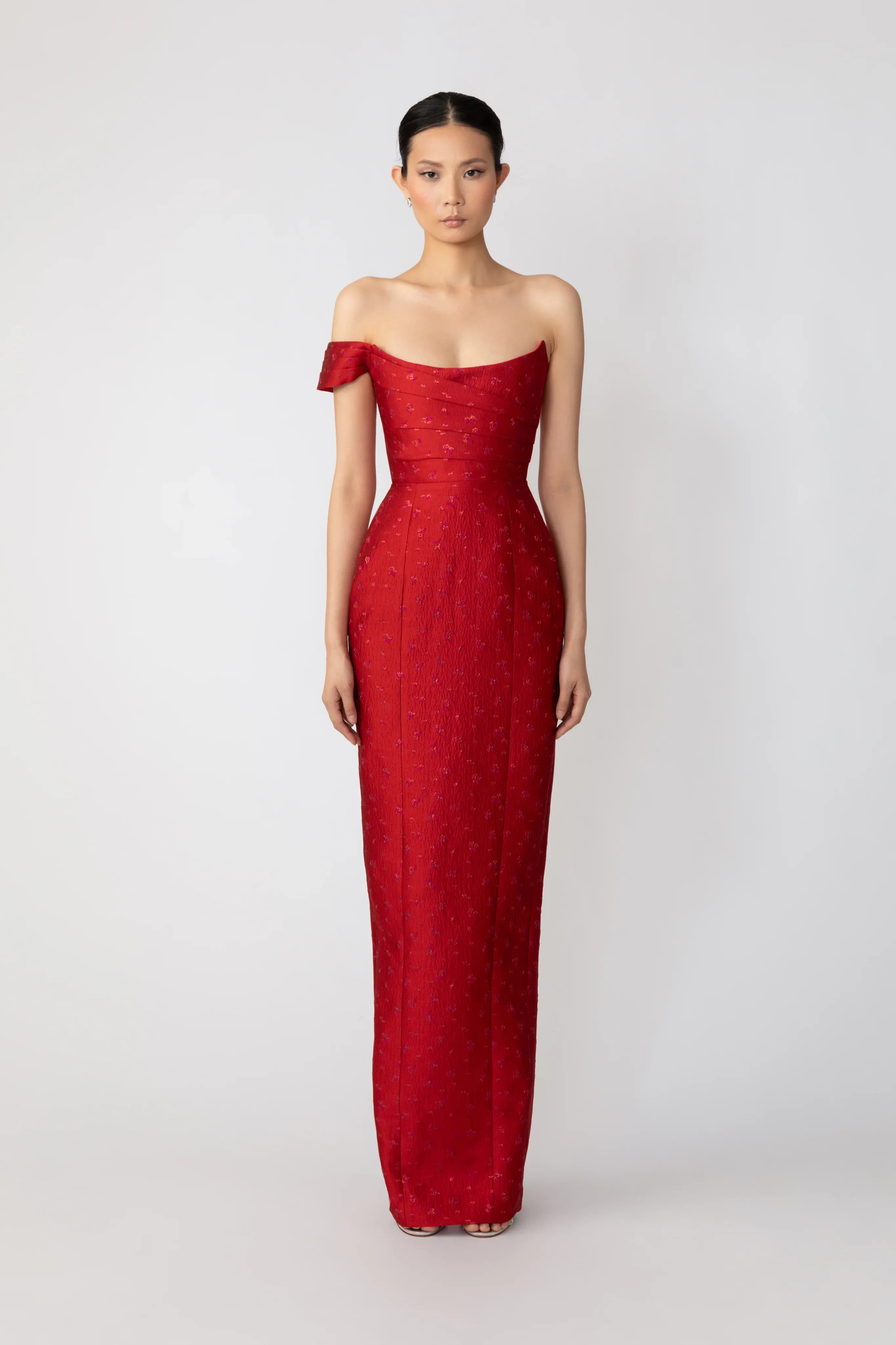 Jackson Jacquard Gown | Sau Lee