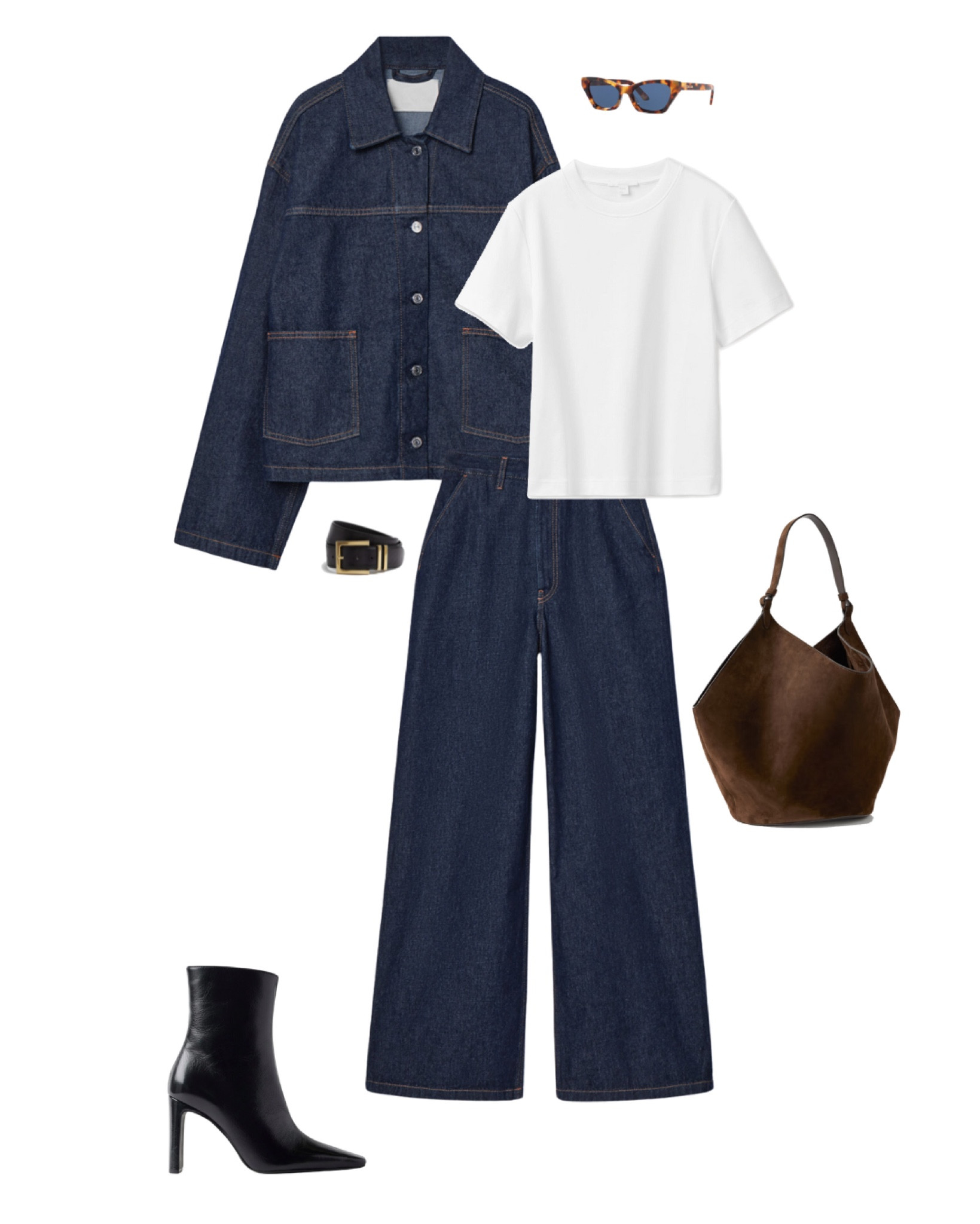 Double denim outfit idea 🤍

#LTKuk #FashionMonth #LTKautumn
