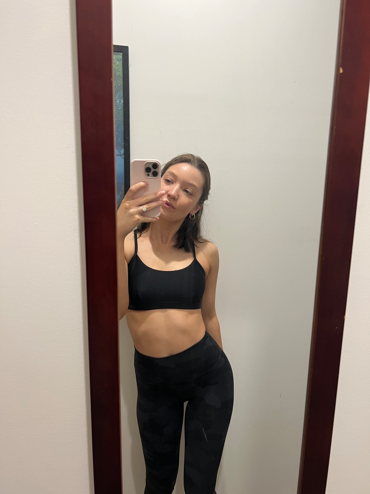 alo airlift black bra size s with lululemon camo align leggings size 2 x 

#LTKWorkwear #LTKActive