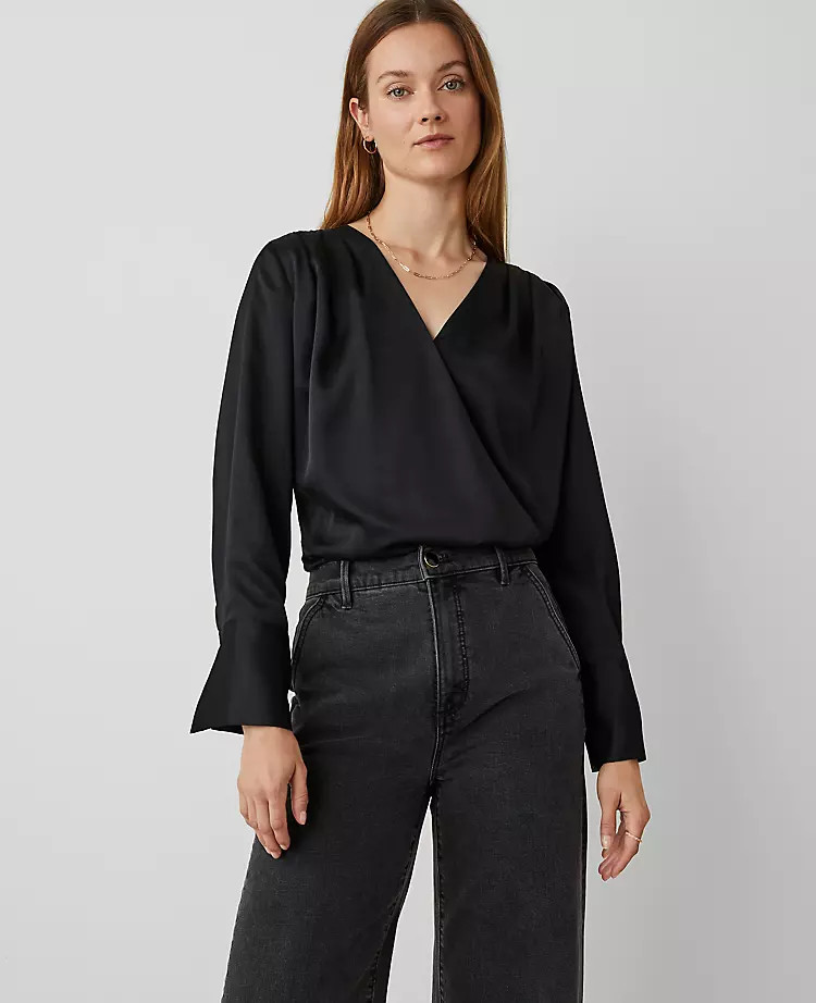 Wrap Bodysuit | Ann Taylor (US)