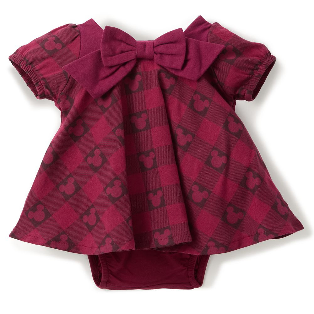 Mickey Mouse Icon Holiday Plaid Dress for Baby by Her Universe | Disney Store