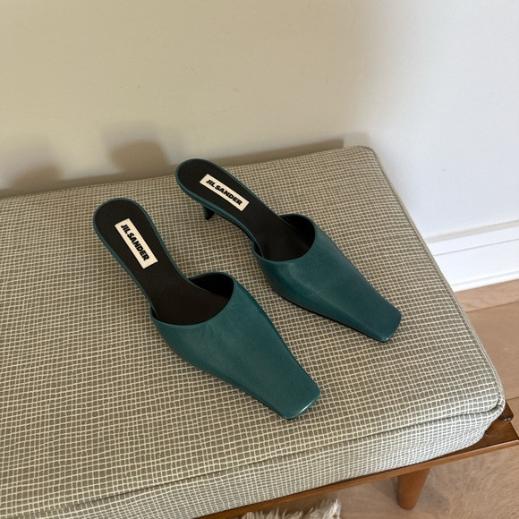 Jill sander mules shoes heel new | Poshmark