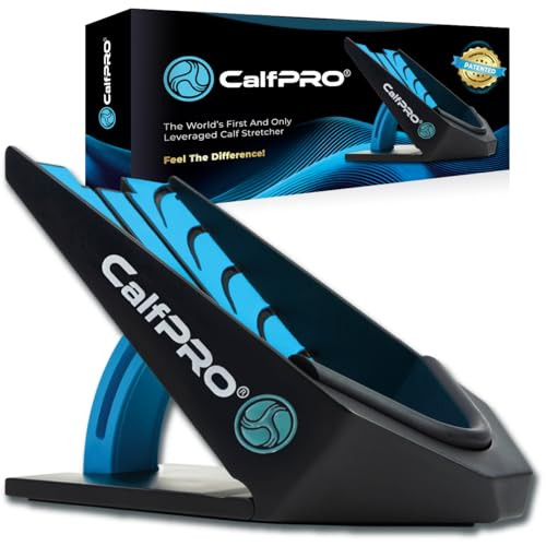 CALFPRO Deep Calf Stretcher - Slant Board Stretching for Plantar Fasciitis & Achilles Tendonitis, Feet Mobility & Heel Pain Relief, Incline Wedge for Strained Ankle - Foot Rocker Stretch Replacement | Amazon (US)