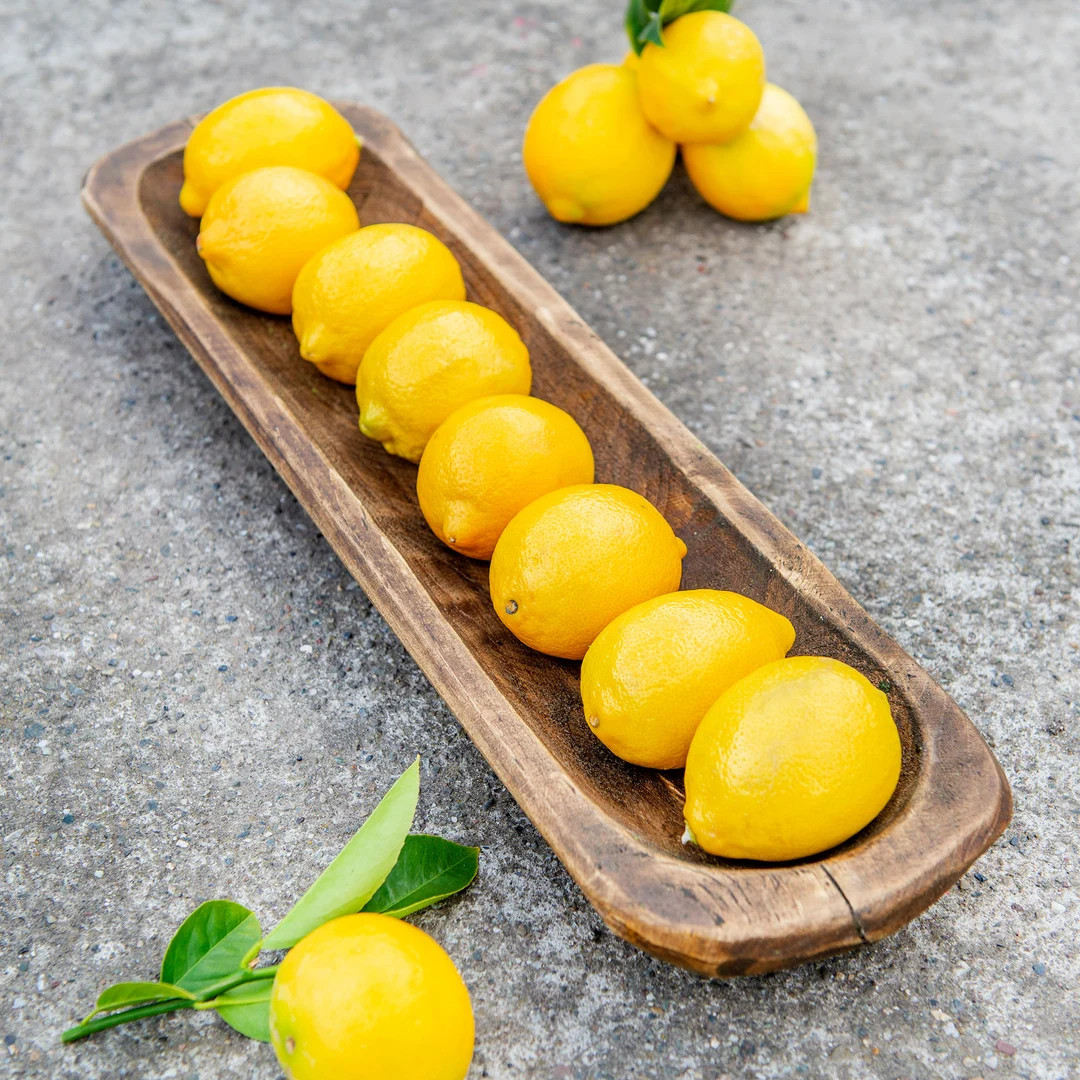 Wood Dough Bowl-handmade Hand Carved Baguette Bowl 19 - Etsy | Etsy (US)