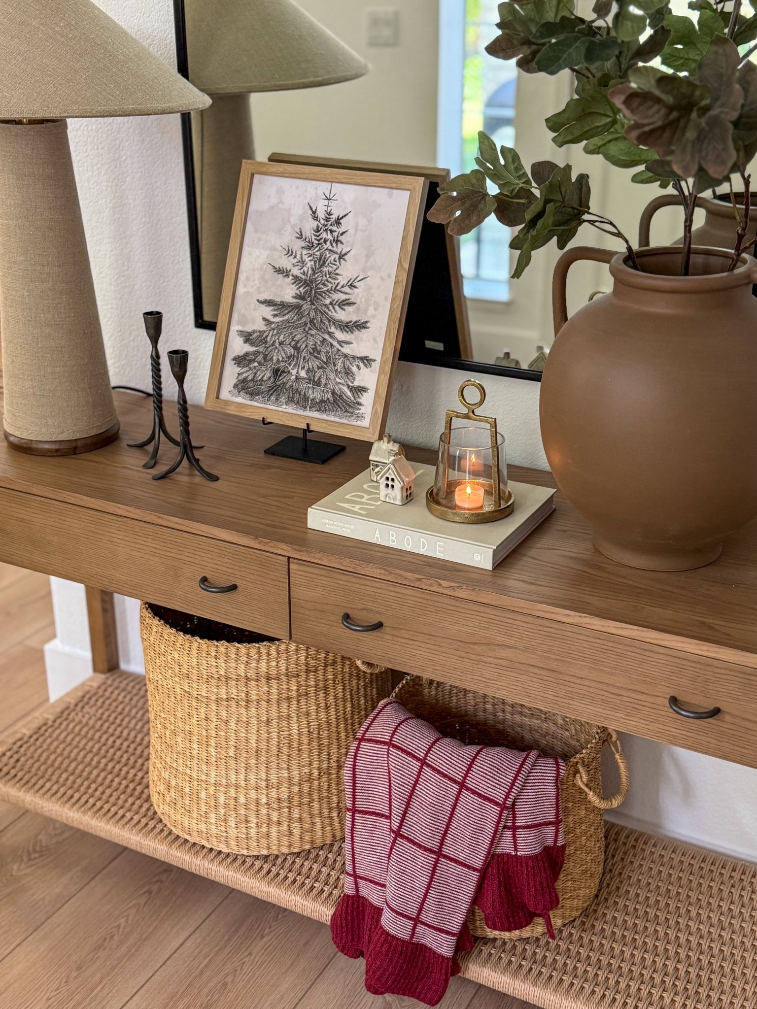 This soft Christmas throw blanket is on sale. Love the deep red color. The baskets are also on sale, check it for pick up at your local store. 

Entryway decor, Christmas decor, Target finds  

#LTKHoliday #LTKFindsUnder50 #LTKHome