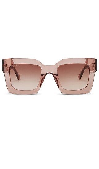 Dani Sunglasses in Rose Stone & Taupe Rose Gradient | Revolve Clothing (Global)