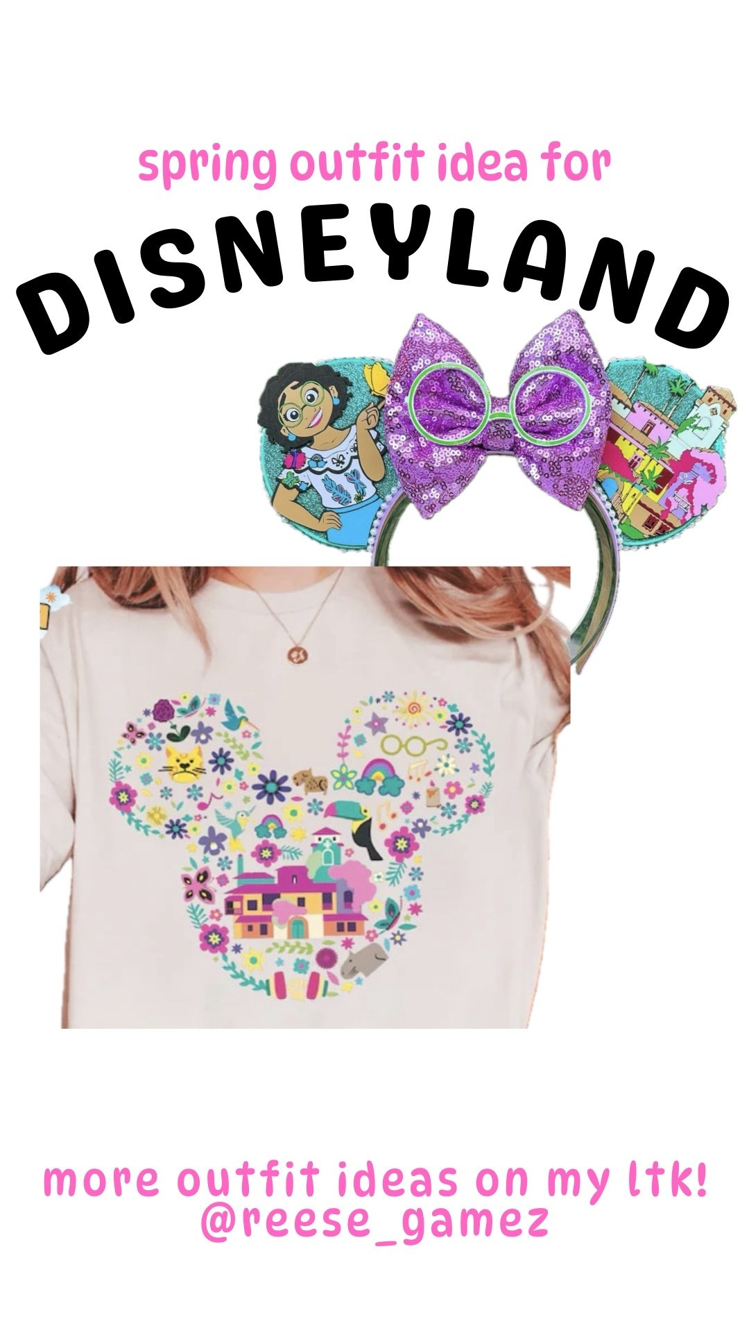 disney outfit, disneyland outfit, disney outfits, disneyland outfits, encanto outfit, disney princess outfit, mickey ears, minnie ears

#LTKTravel #LTKootd #LTKSeasonal