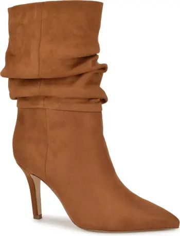 Nine West Slouch Pointed Toe Bootie (Women) | Nordstrom | Nordstrom