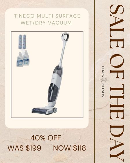 Wet dry vacuum on sale right now! Tineco 

#LTKFind #LTKhome #LTKsalealert